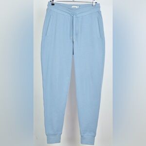 SUITSUPPLY cotton sweatpants button fly
